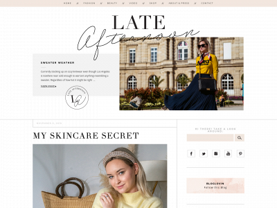 lateafternoonblog.com snapshot