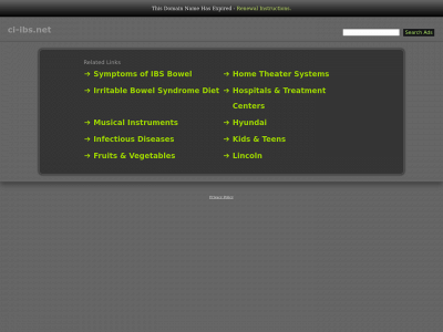 ci-ibs.net snapshot