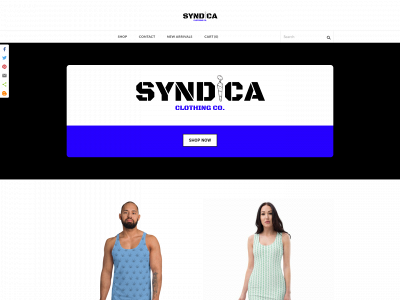 www.syndicaclothing.com snapshot