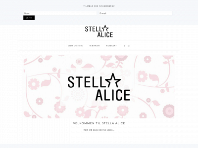 stellaalice.dk snapshot
