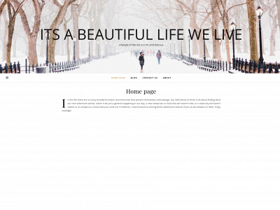 itsabeautifullifewelive.com snapshot