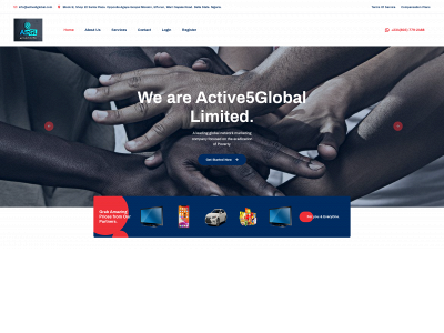 active5global.com snapshot