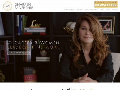 sharpenleadership.com snapshot