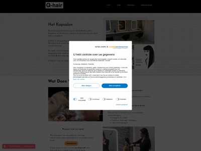 q-hair.be snapshot