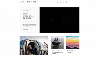 kylebingham.com snapshot