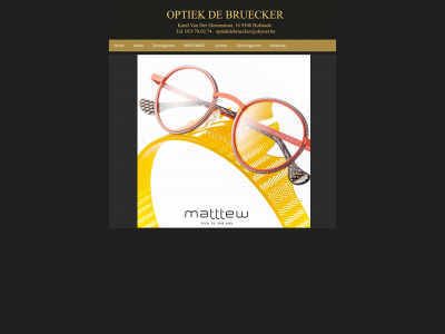 optiekdebruecker.be snapshot