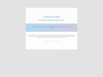 futureisnow.be snapshot