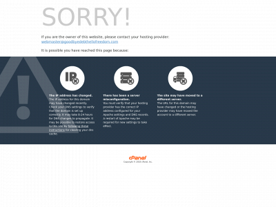 goodbyedebthellofreedom.com snapshot