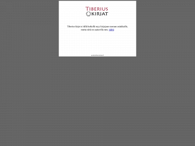 tiberiuskirjat.fi snapshot