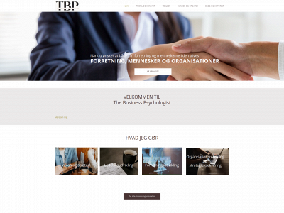 thebusinesspsychologist.dk snapshot