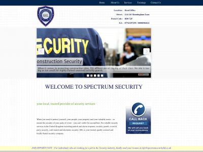 spectrumsecurityltd.co.uk snapshot