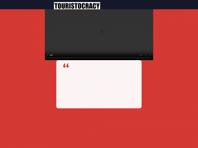 touristocracy.com snapshot