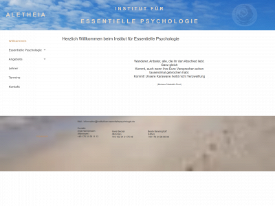 institutfuer-essentiellepsychologie.de snapshot
