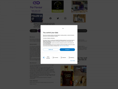 porfavour.co.uk snapshot