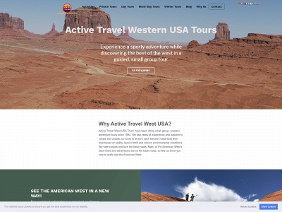 activetravelwestusa.com snapshot