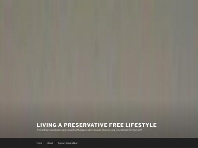 preservativefreeliving.com snapshot