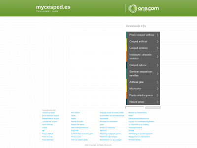 mycesped.es snapshot