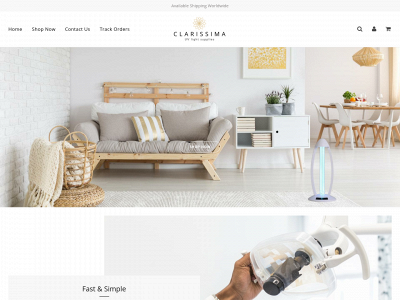 clarissima.co.uk snapshot