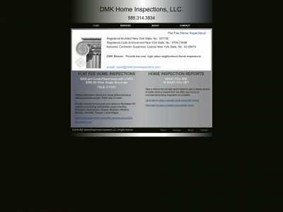 dmkhomeinspections.com snapshot