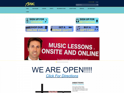 musicstoreclermont.com snapshot