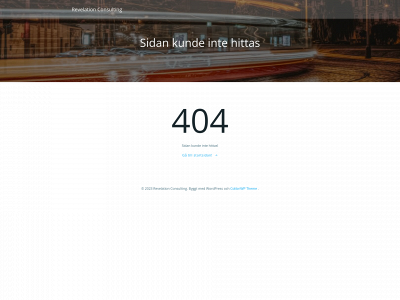 revelationconsulting.se snapshot