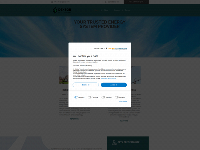 dexzorpower.com snapshot