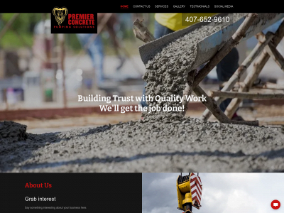 premierconcrete.company snapshot