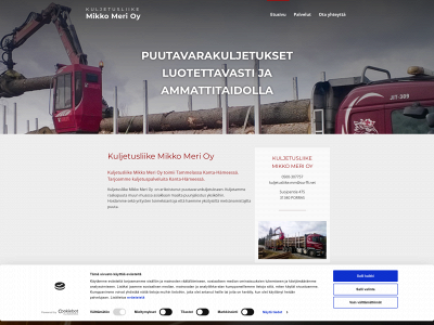 kuljetusliikemeri.fi snapshot
