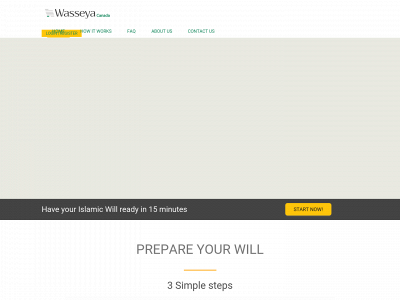 wasseya.ca snapshot