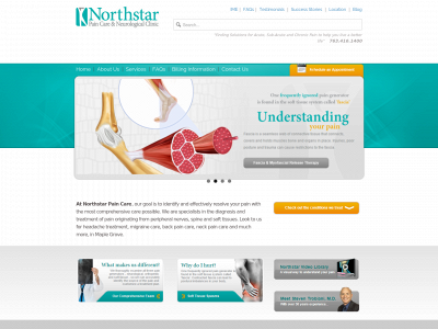 northstarpaincare.com snapshot