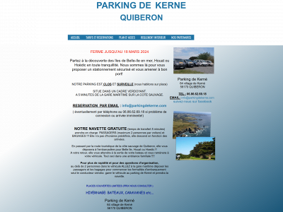 parkingdekerne.com snapshot