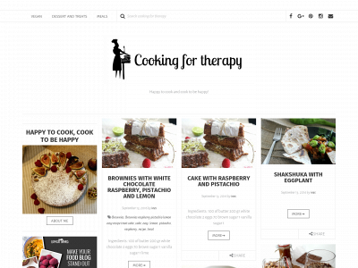 cookingfortherapy.com snapshot