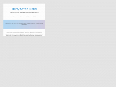 thirtyseventrend.it snapshot