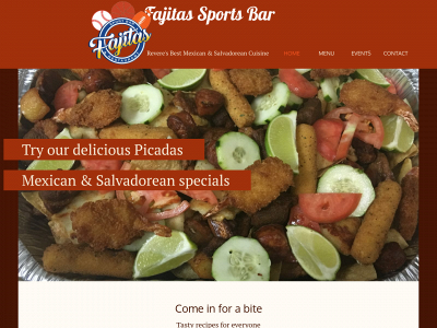 fajitasportsbar.com snapshot