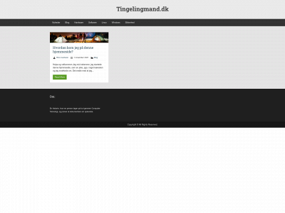 tingelingmand.dk snapshot