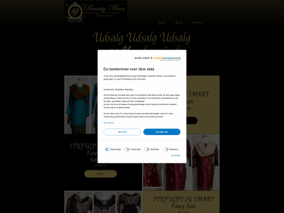 beautywear.dk snapshot