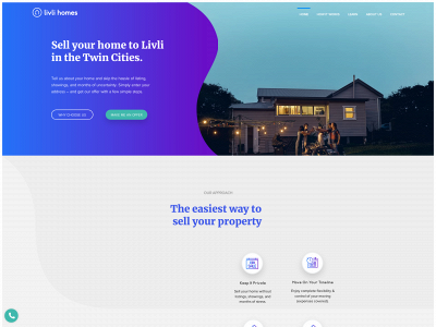 livlihomes.com snapshot