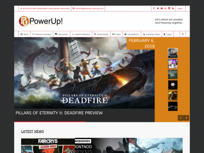 powerup-gaming.com snapshot