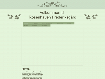 rosenhaven-frederiksgaard.dk snapshot