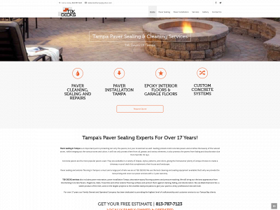 tekdecksoftampa.com snapshot