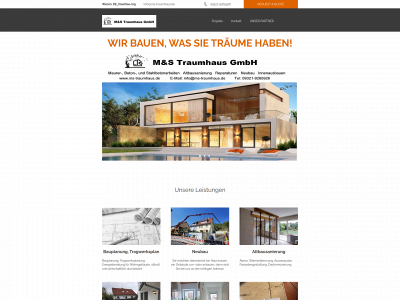ms-traumhaus.de snapshot
