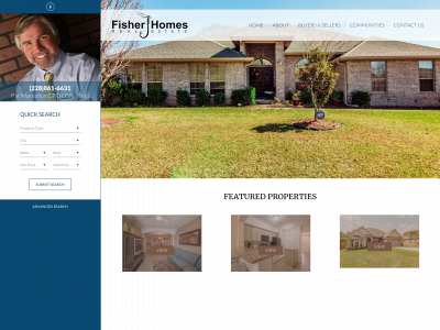 fisherhomesrealestate.com snapshot