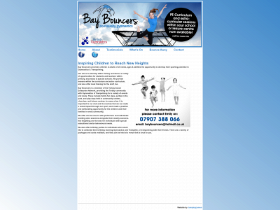 baybouncers.co.uk snapshot