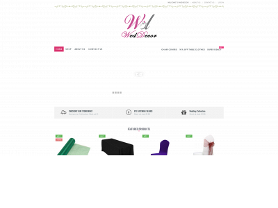 weddecor.co.uk snapshot