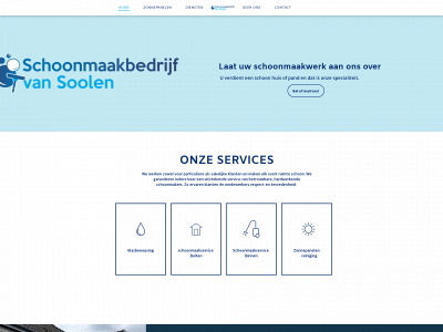 schoonmaakbedrijfvansoolen.nl snapshot