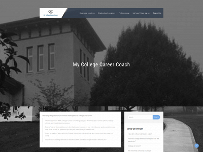 mycollegecareercoach.com snapshot