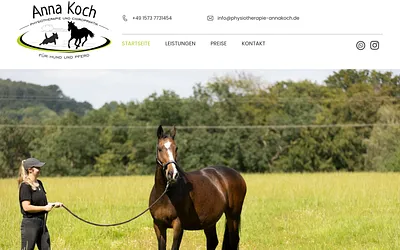 physiotherapie-annakoch.de snapshot