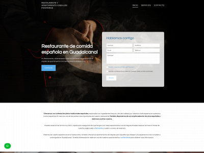 www.restaurantecasadelosmonteros.es snapshot