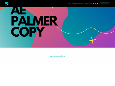 palmercopy.com snapshot