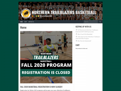northerntrailblazers.com snapshot